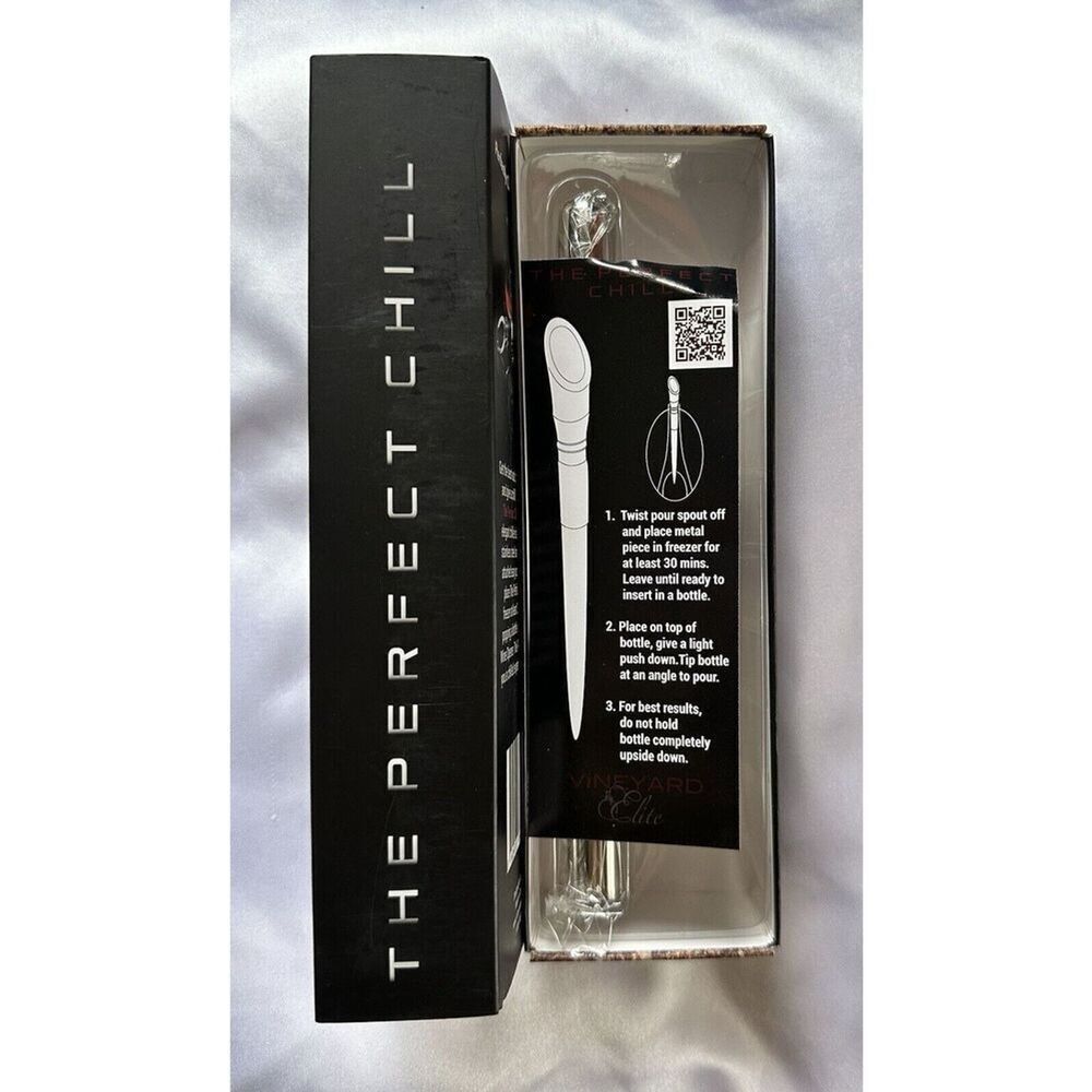Vineyard Elite The Perfect Chill Wine Chiller NIB - Picture 2 of 3